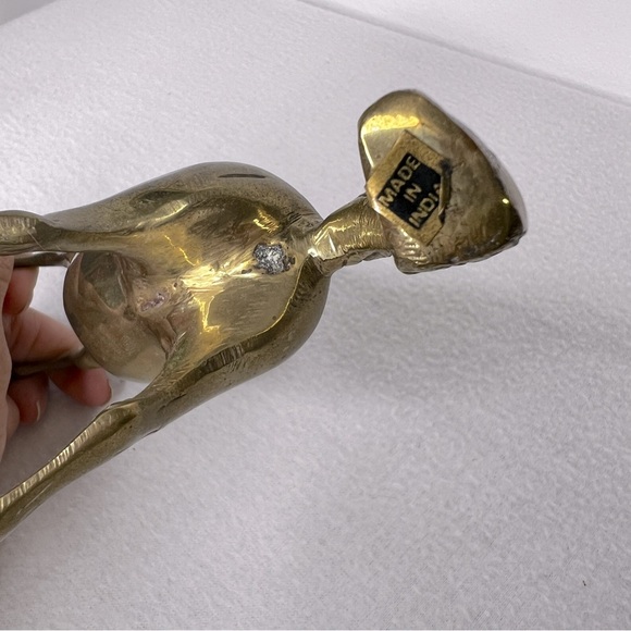 Vintage Solid Brass Horse - Picture 4 of 4